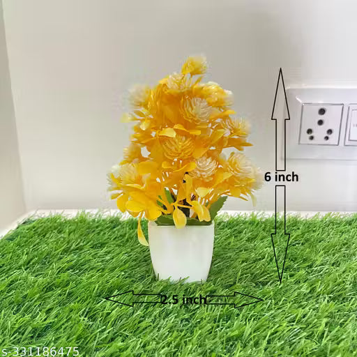 6 piece of artificial plant set for home decor